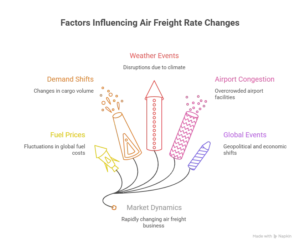 factors affecting air freight rate changes
