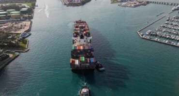 shipping disruptions in the gulf push costs up as cargo routes change
