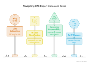 customs clearance import duties and taxes