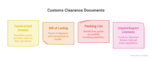 documents for customs clearance types