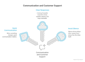 communication and customer support